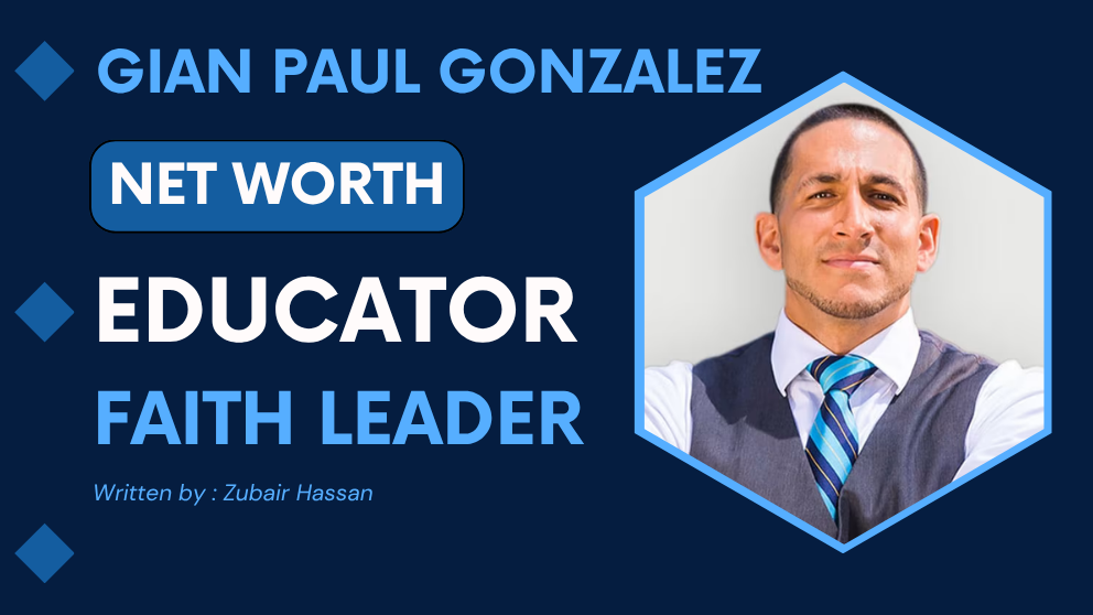 Gian Paul Gonzalez speaking at an event, representing his motivational speaking success, leadership journey, and net worth in 2025.