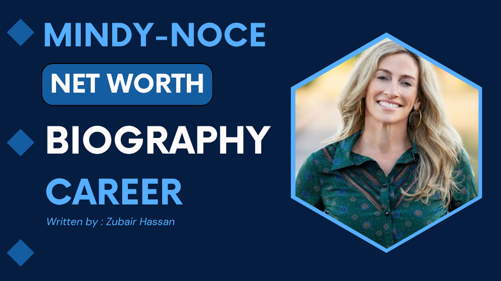 Mindy Noce smiling confidently in a modern home interior, symbolizing her success in design, real estate, and her $3 million net worth in 2025.